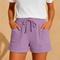 Short d'été léger à taille élastique pour femme | Manya
