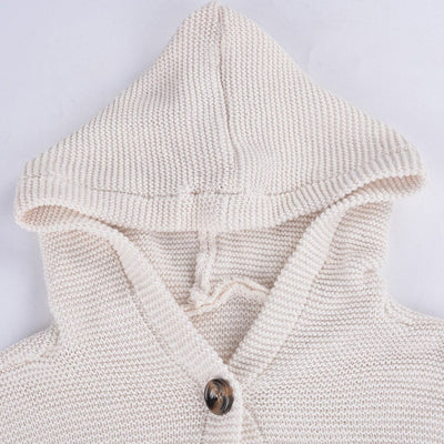 Cardigan da donna con cappuccio