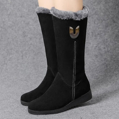 Botas de mujer con pelo alto