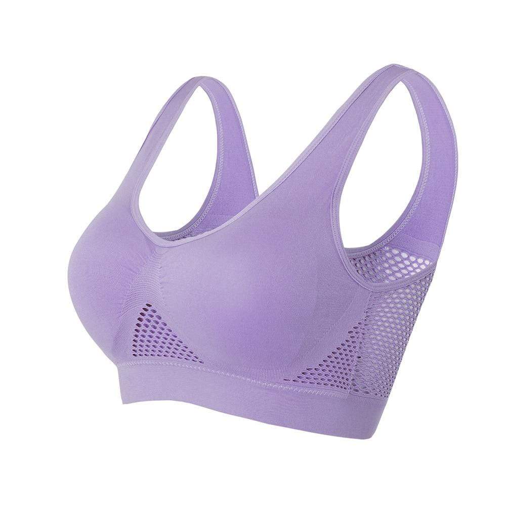Soutien-gorge de sport push-up sans coutures