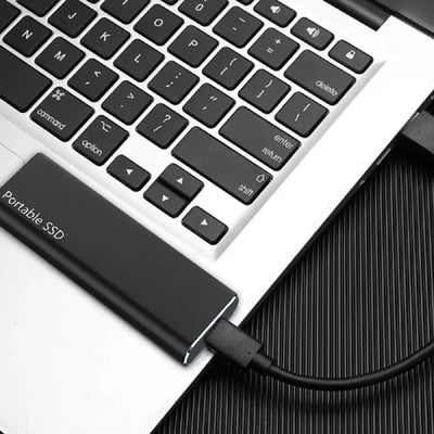 SSD portable avec transfert de données USB-C rapide
