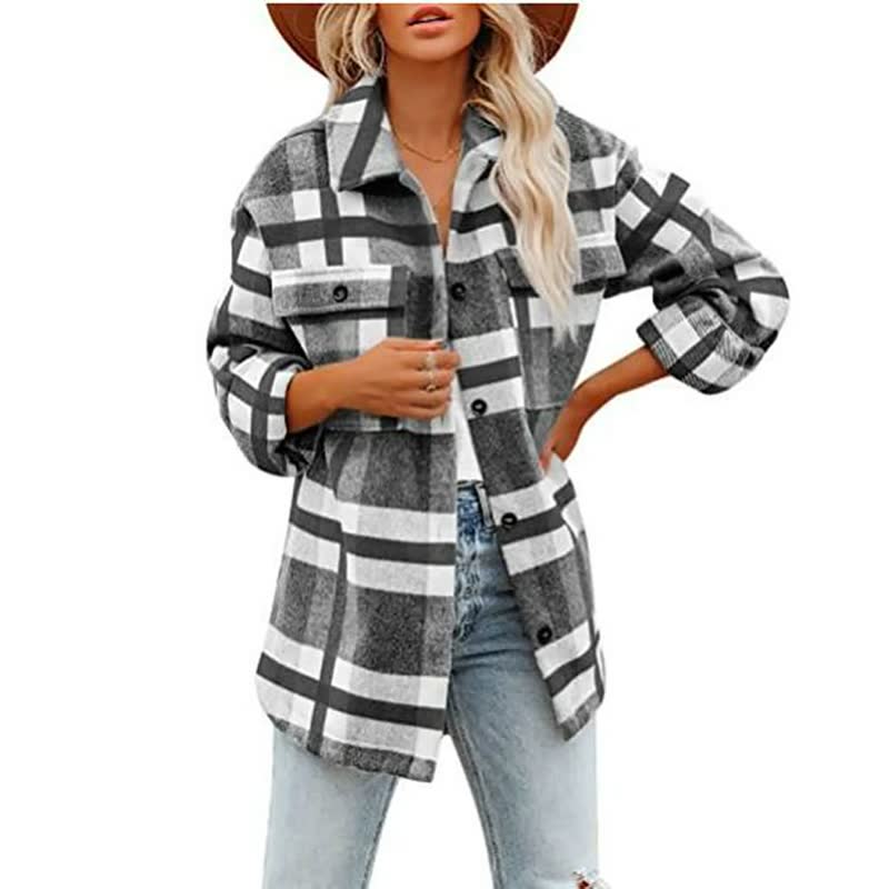 Elegante blusa de pintura mixta de algodón para primavera - mujer