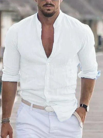Daniel - la chemise élégante en lin pour homme