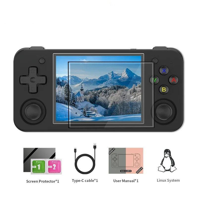 Console portable rétro - Écran IPS 3,5", système d'exploitation Linux