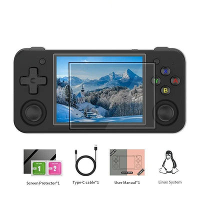 Console portable rétro - Écran IPS 3,5", système d'exploitation Linux