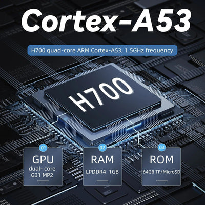 Console portable rétro - Écran IPS 3,5", système d'exploitation Linux