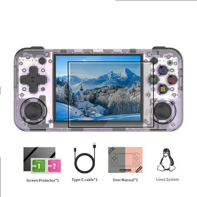 Console portable rétro - Écran IPS 3,5", système d'exploitation Linux