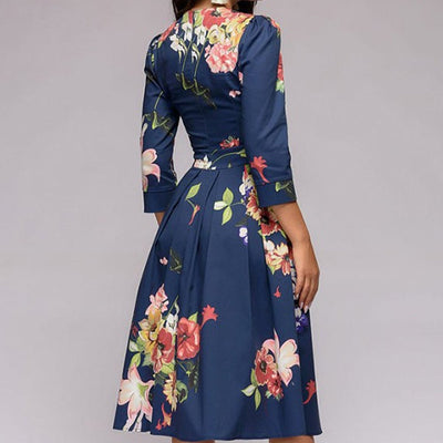 Abito a fiori per donna