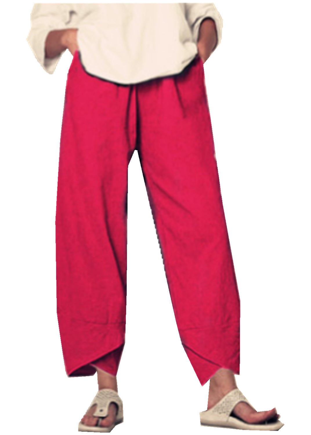 Culottes ligeros de pierna ancha