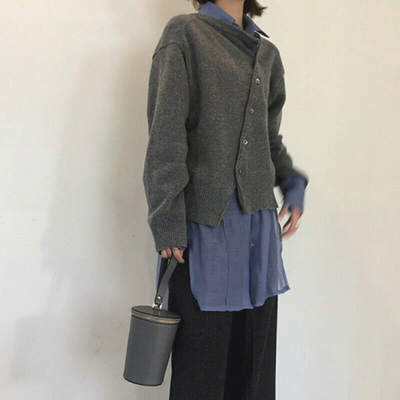 Maglione avvolgente in morbida lana di lusso da donna
