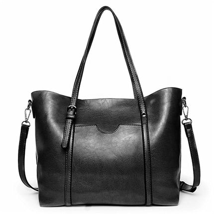 Borsa da donna in pelle - Borsa da lavoro grande ed elegante