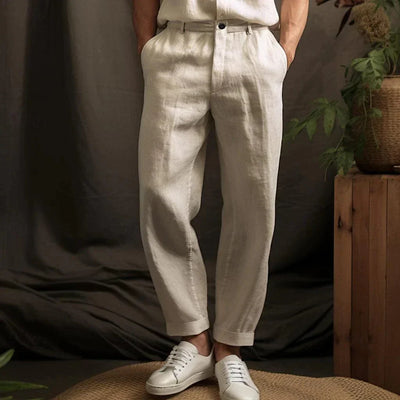 Paul&amp;Marc｜Pantalon d'été en lin pour homme