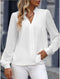 Elegante top de verano con escote en pico - Janina