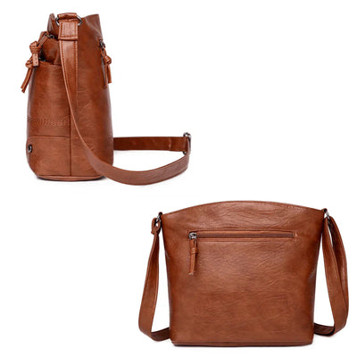 Borsa a tracolla in pelle PU Kollete