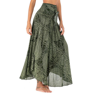 Falda larga de verano bohemia - Theresian