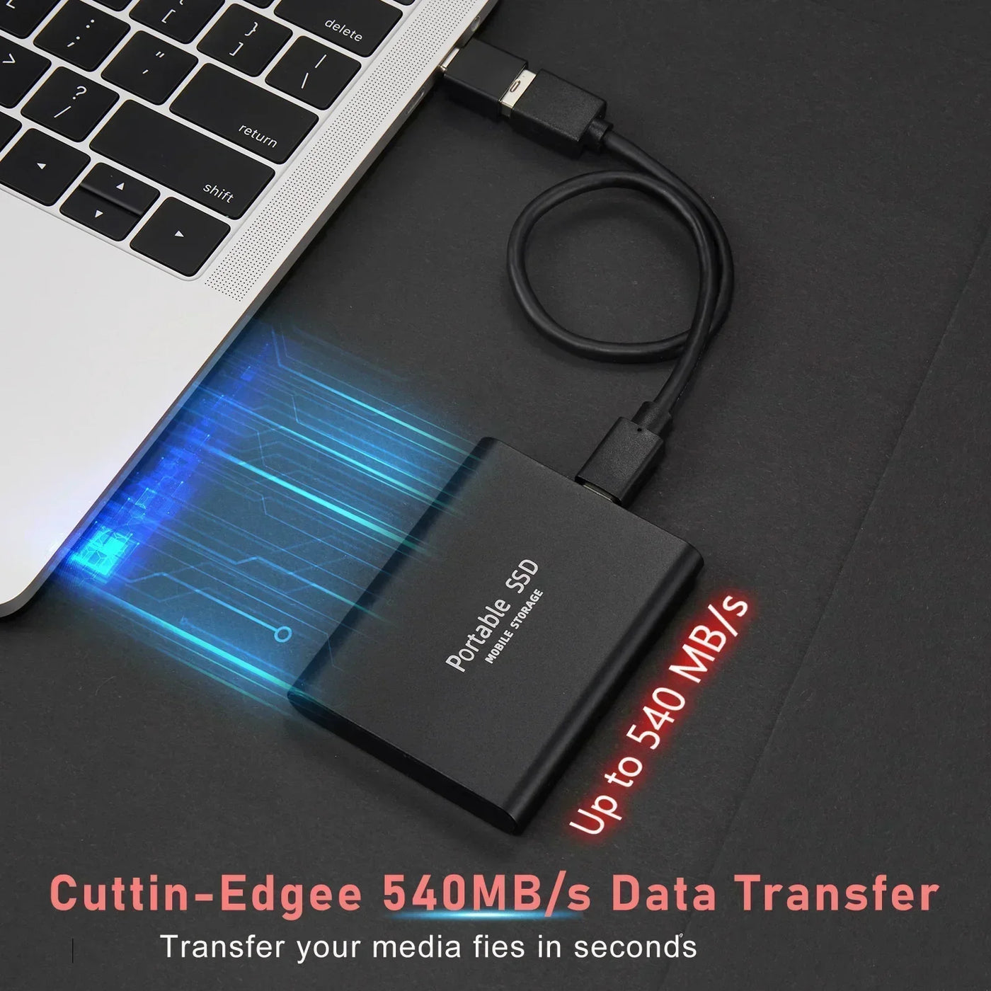 SSD esterno ultraveloce - Velocità e affidabilità compatte