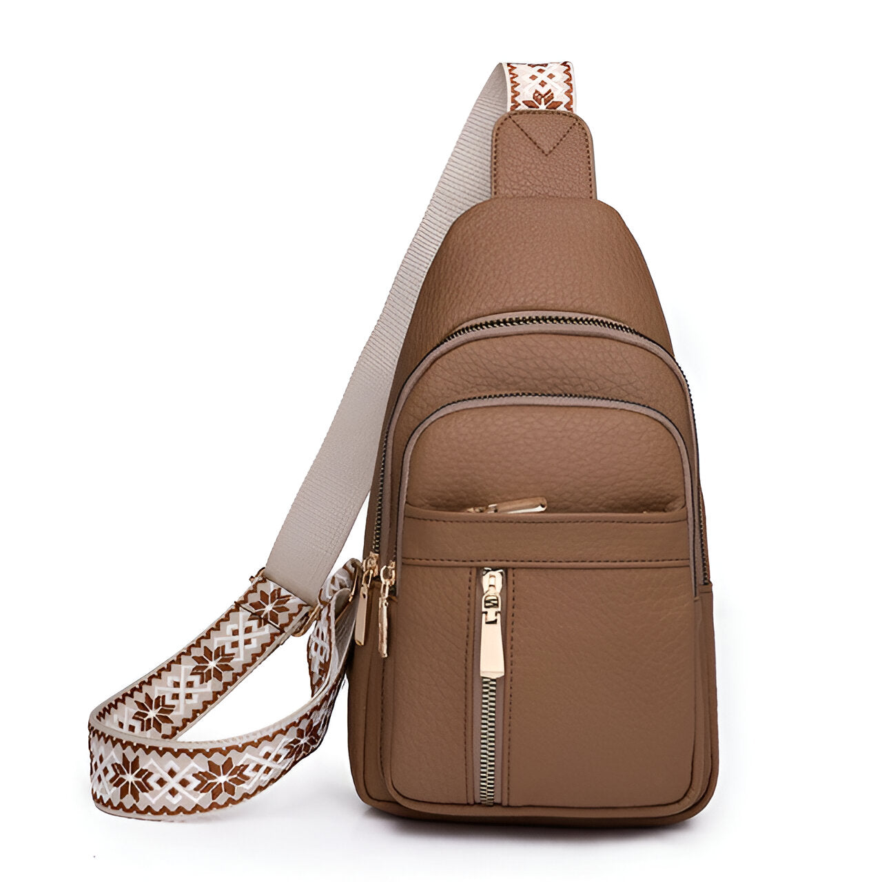 Petit sac à bandoulière pratique pour femme avec de nombreux compartiments