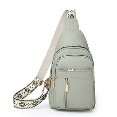 Petit sac à bandoulière pratique pour femme avec de nombreux compartiments