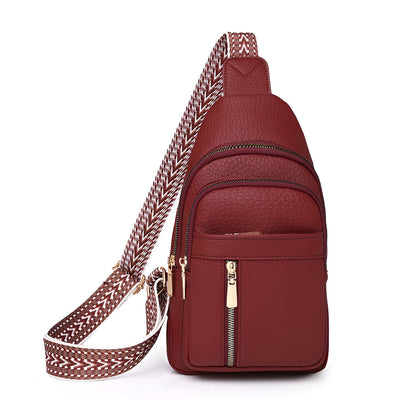 Petit sac à bandoulière pratique pour femme avec de nombreux compartiments