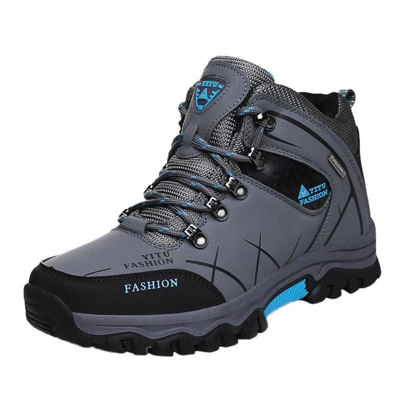 Zapatillas de cuero impermeables para hombre