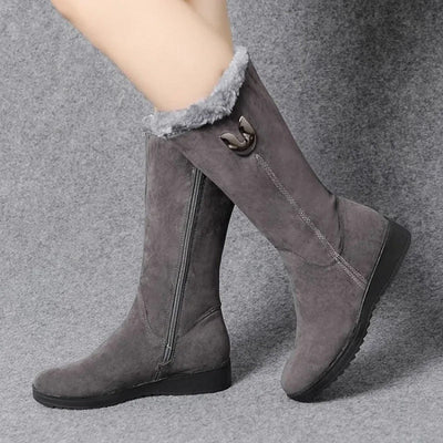 Botas de mujer con pelo alto