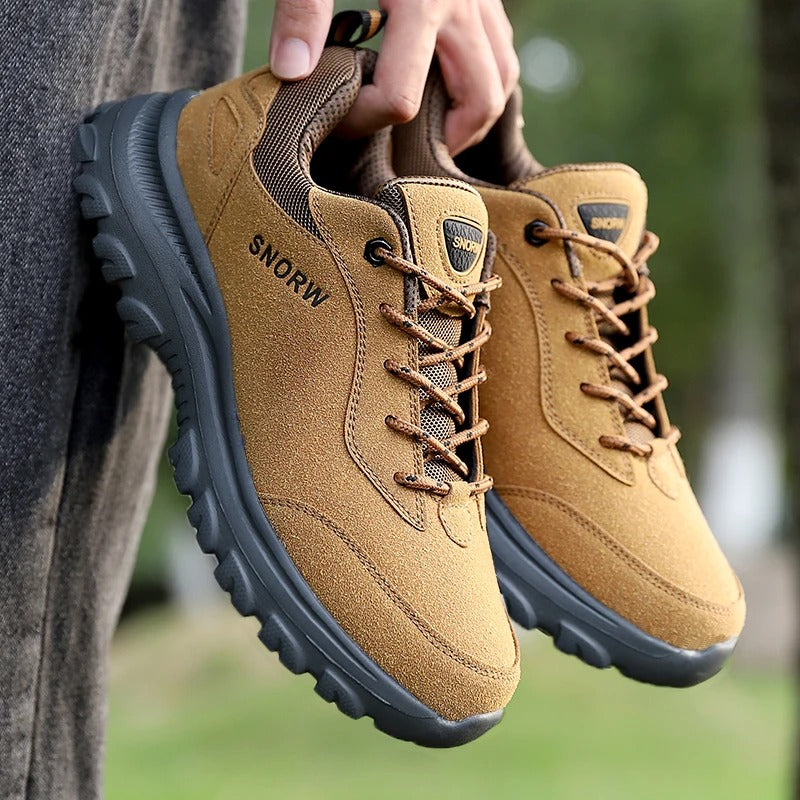 Mocasines de ante para hombre