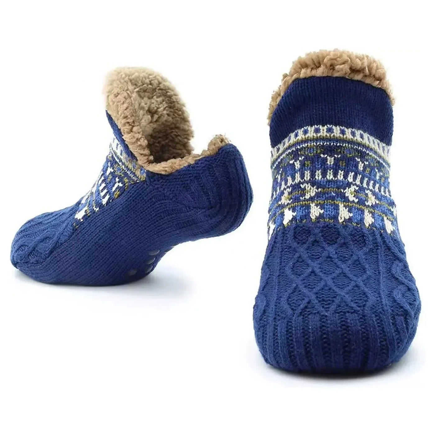 Chaussettes d'hiver antidérapantes pour l'intérieur