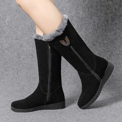 Botas de mujer con pelo alto