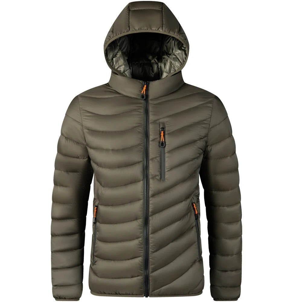 Chaqueta ligera de algodón para hombre