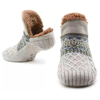 Chaussettes d'hiver antidérapantes pour l'intérieur