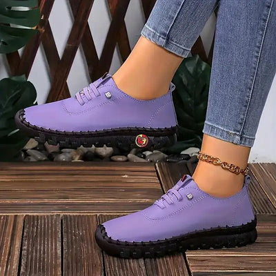 LISA - Zapatos de piel ligeros y antideslizantes para mujer