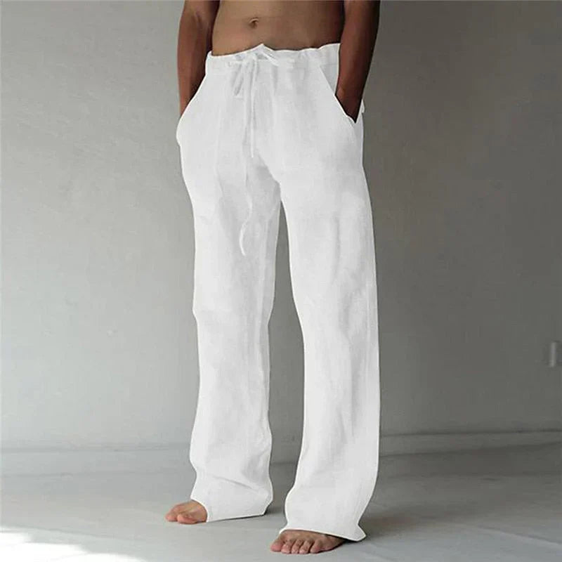 Arthur - Pantalon large en lin pour homme