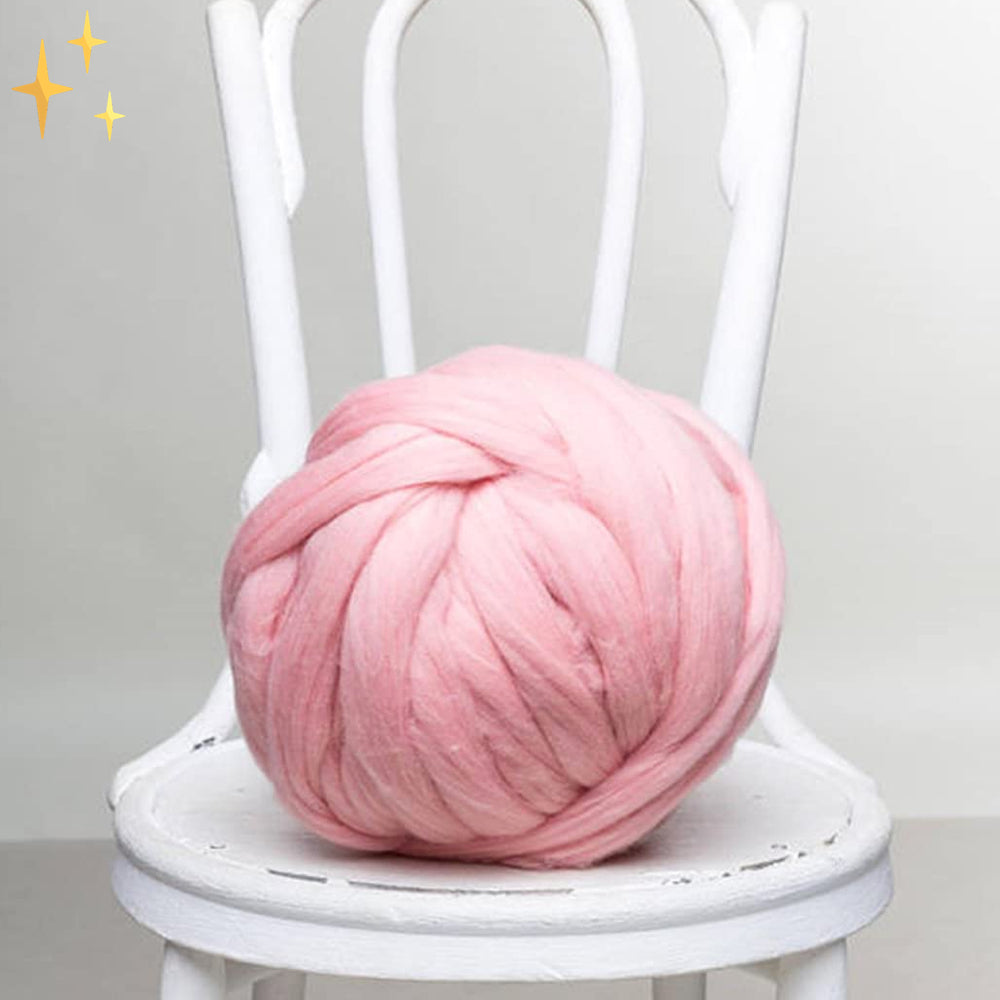 Set per lavorare a maglia in lana WinterWarm - Accogliente e coccoloso