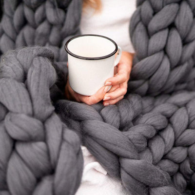 Set per lavorare a maglia in lana WinterWarm - Accogliente e coccoloso