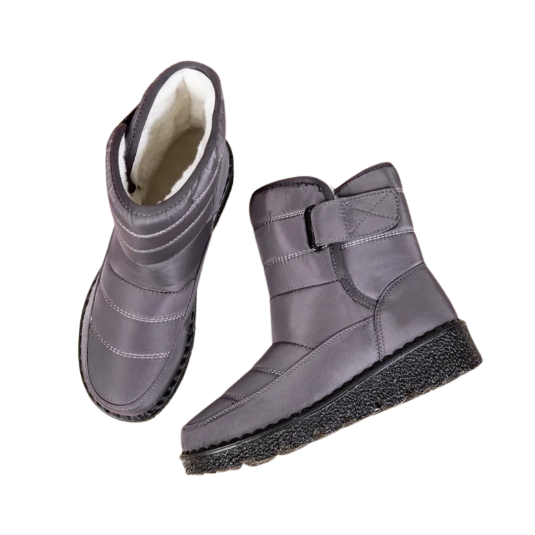 Botas de nieve impermeables y antideslizantes para mujer.