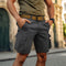 Short cargo multi-poches pour homme
