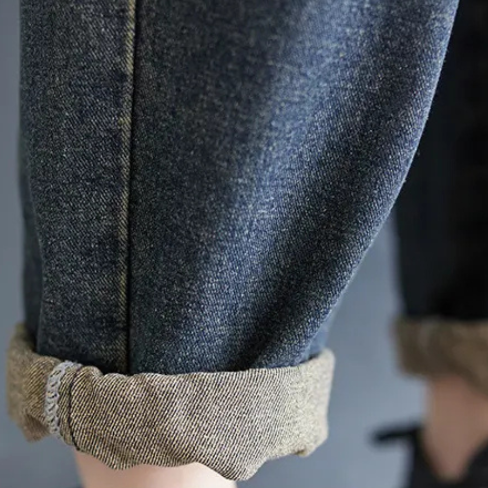 AGATA - Combinaison d'été élégante en jean pour femme