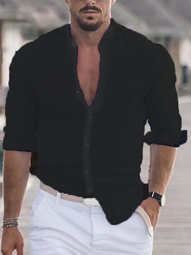 Daniel - la chemise élégante en lin pour homme