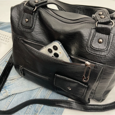 Chloé - grand sac à bandoulière en cuir